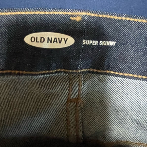 Old Navy Women's Mid-Rise Super Skinny Jeans Dark Wash Size 22 Plus NWT - Picture 2 of 9